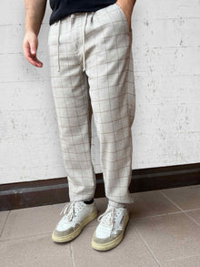 Pantalone check lana BL11