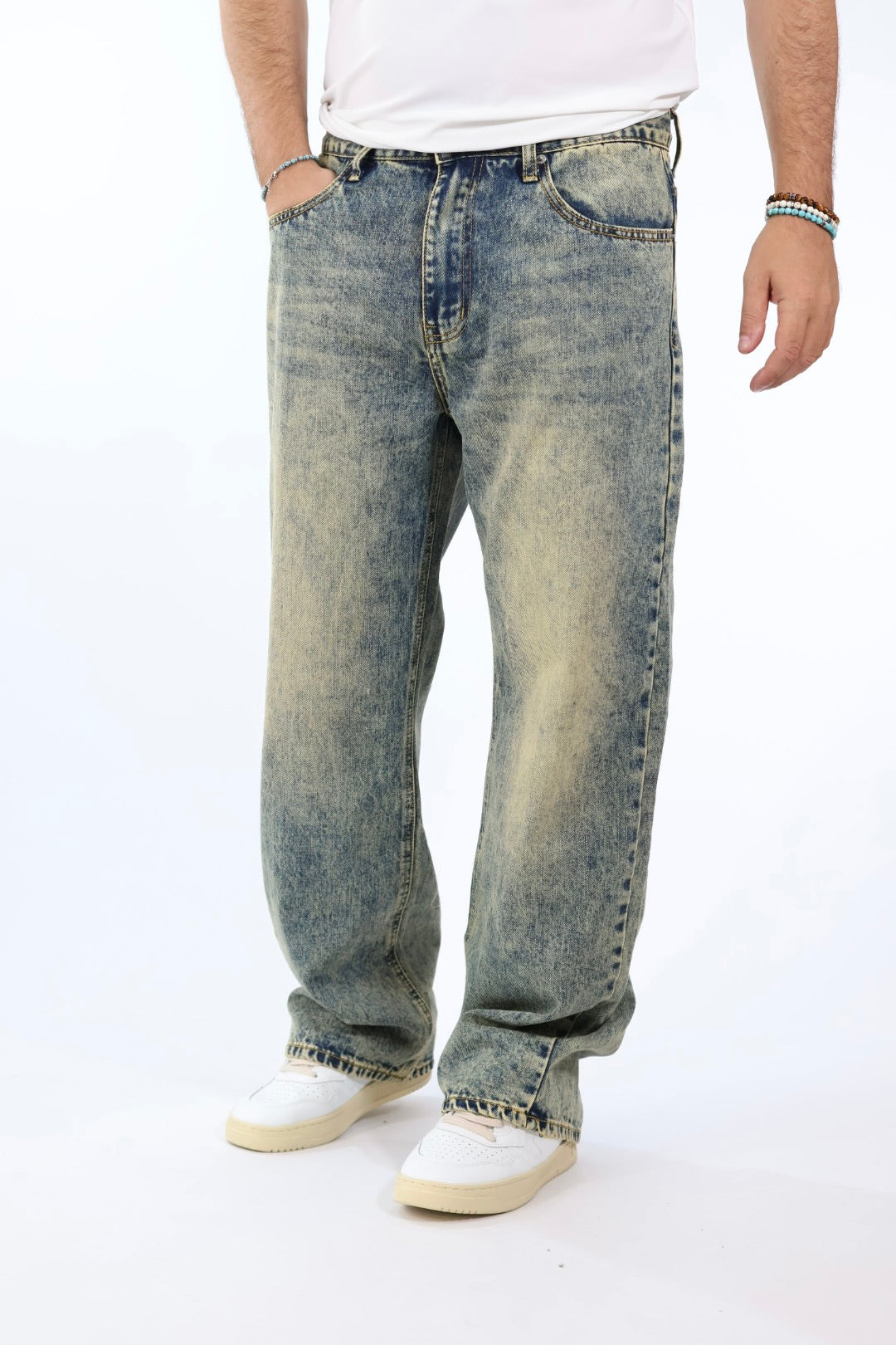 Jeans JAT2 Atlanta gold  WHY NOT BRAND