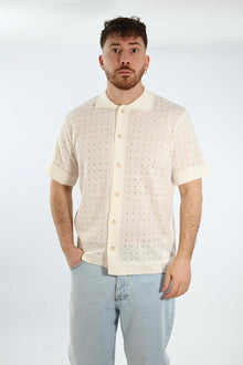 Polo in maglia fori  128 BL11