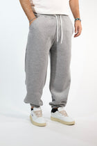 Pantalone 074-21 jogger Grigio melange BERNA