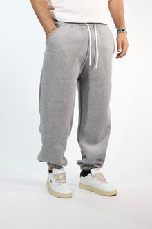 Pantalone 074-21 jogger Grigio melange BERNA
