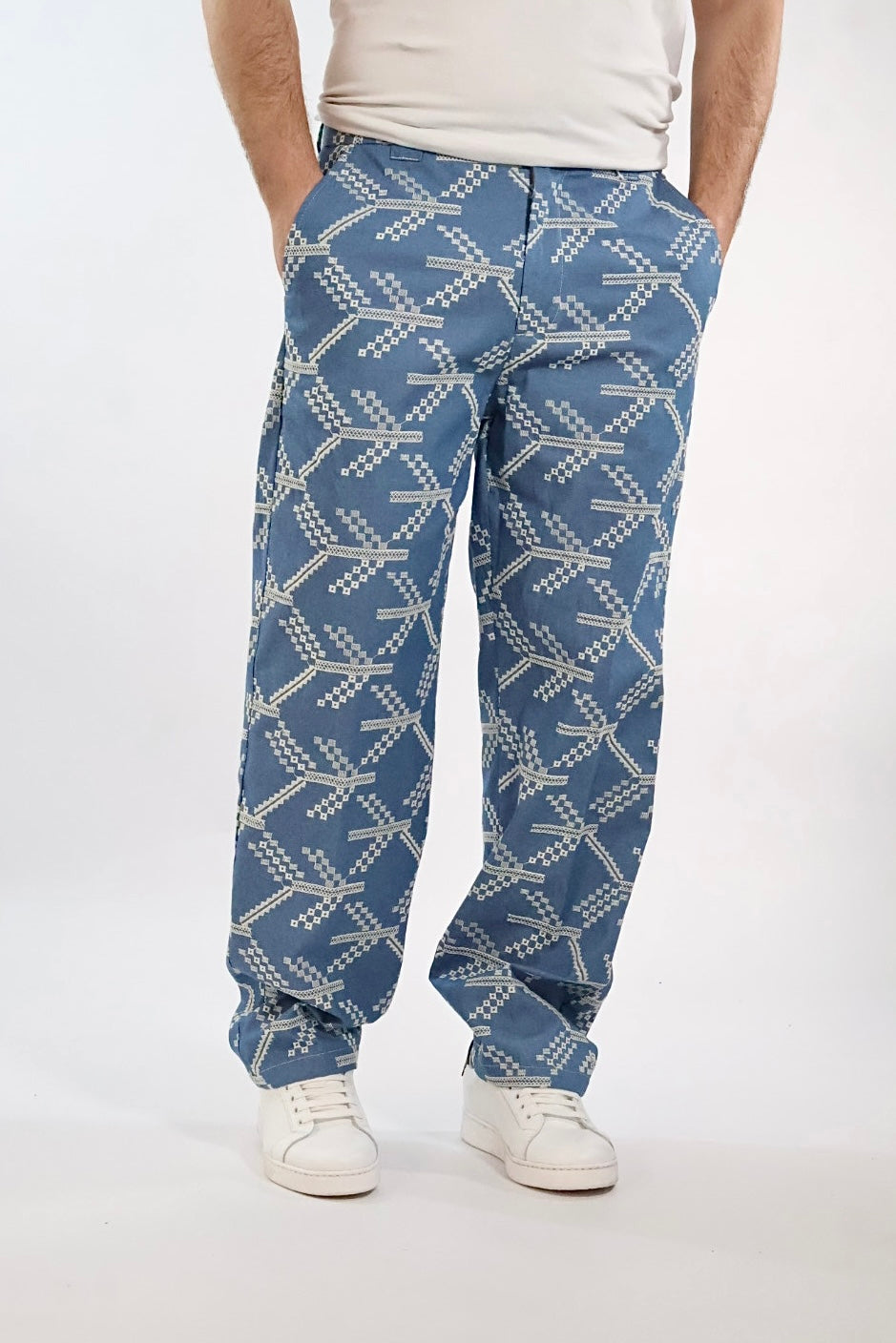 Pantalone ricamato 370 BERNA