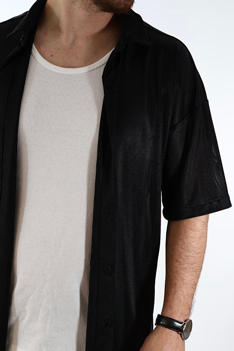 Camicia m/m zane effetto lucido  J.W
