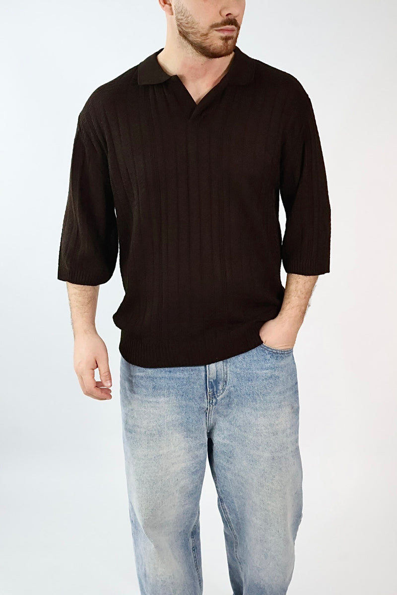 T shirt polo in maglia derby KIM 49 WHY NOT BRAND