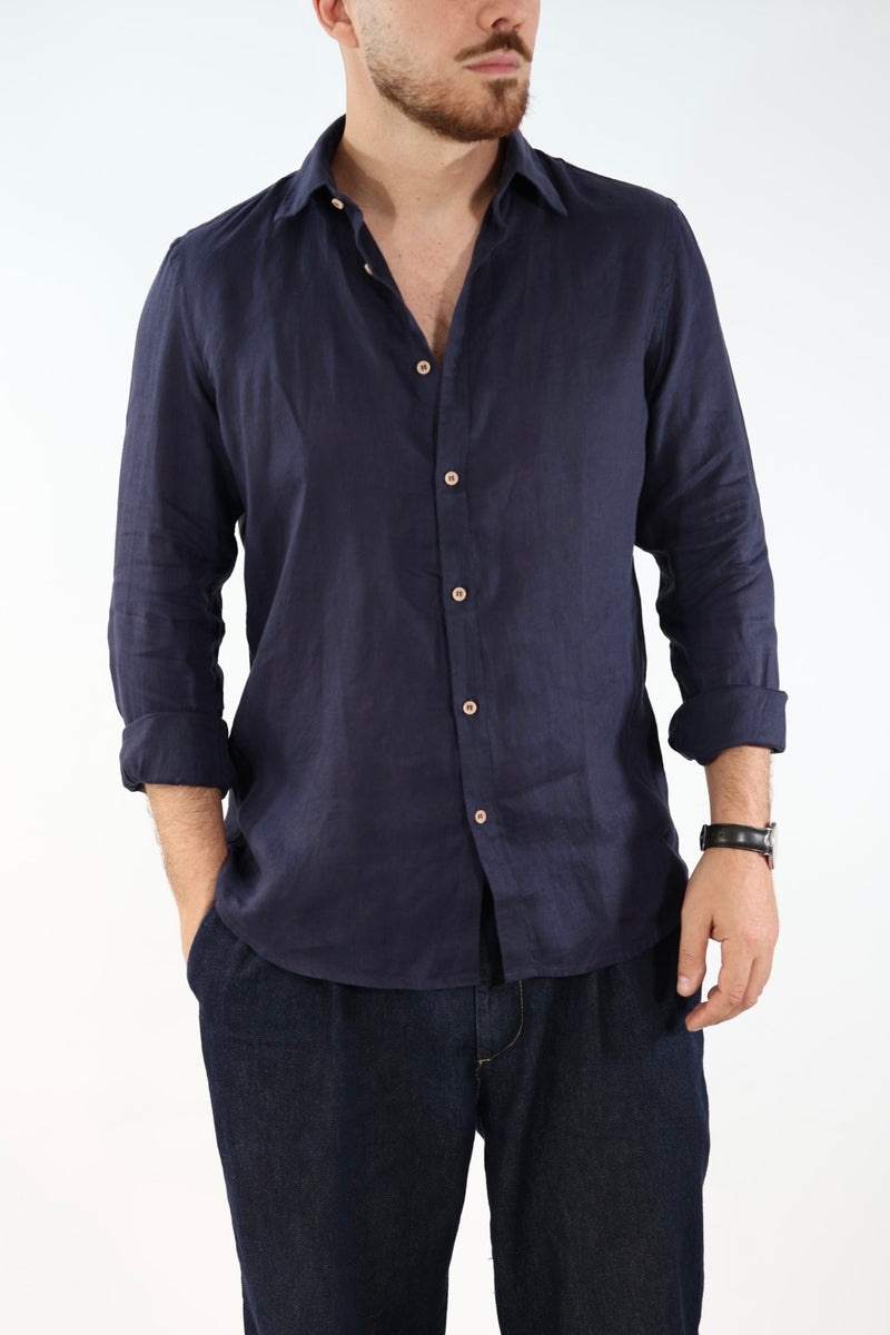 Camicia french puro lino lin22 WHY NOT BRAND