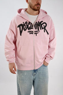 Felpa zip logo 476 DISCLAIMER