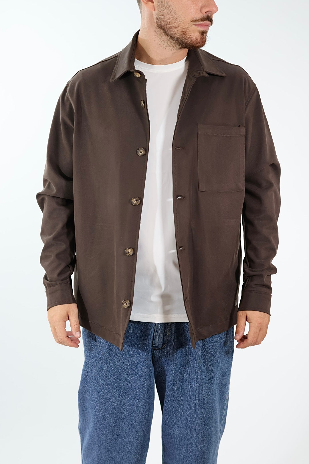 Overshirt fondente blk202295 BL11