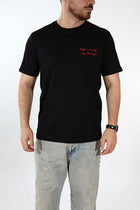 T shirt scritta ricamo 6192 J.W