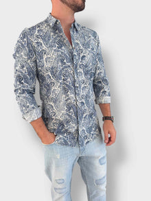 Camicia cotone cachemire BERNA