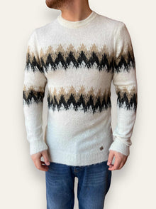 Maglione Jacquard BL11