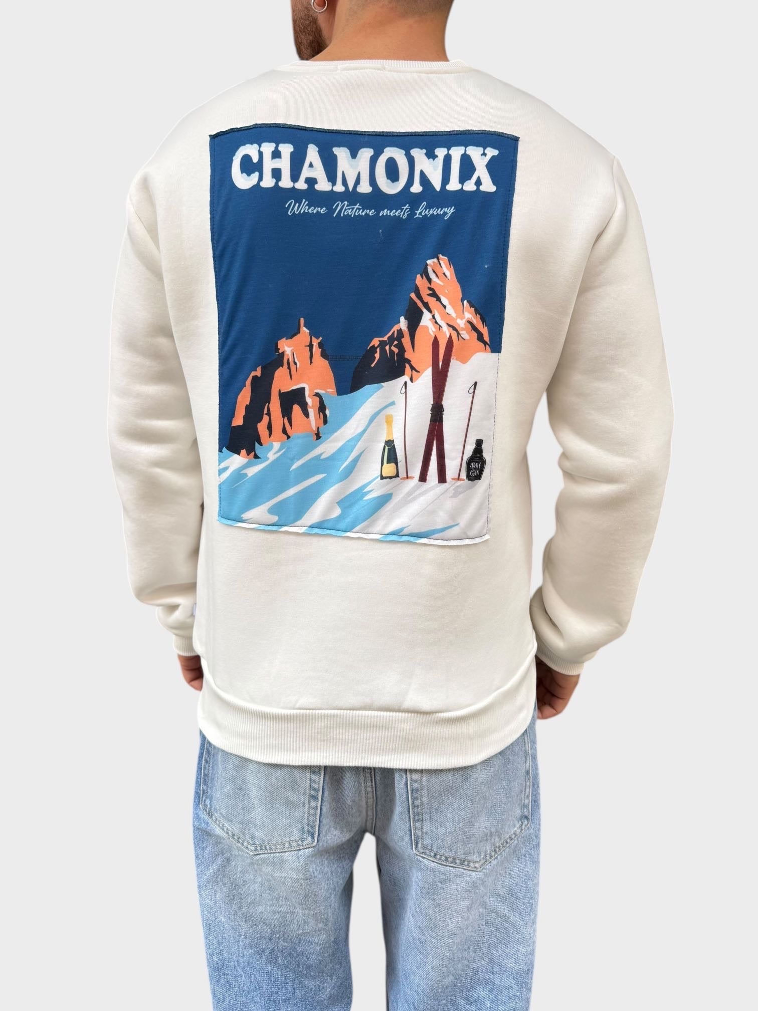Felpa girocollo chamonix 2533  LANDEK
