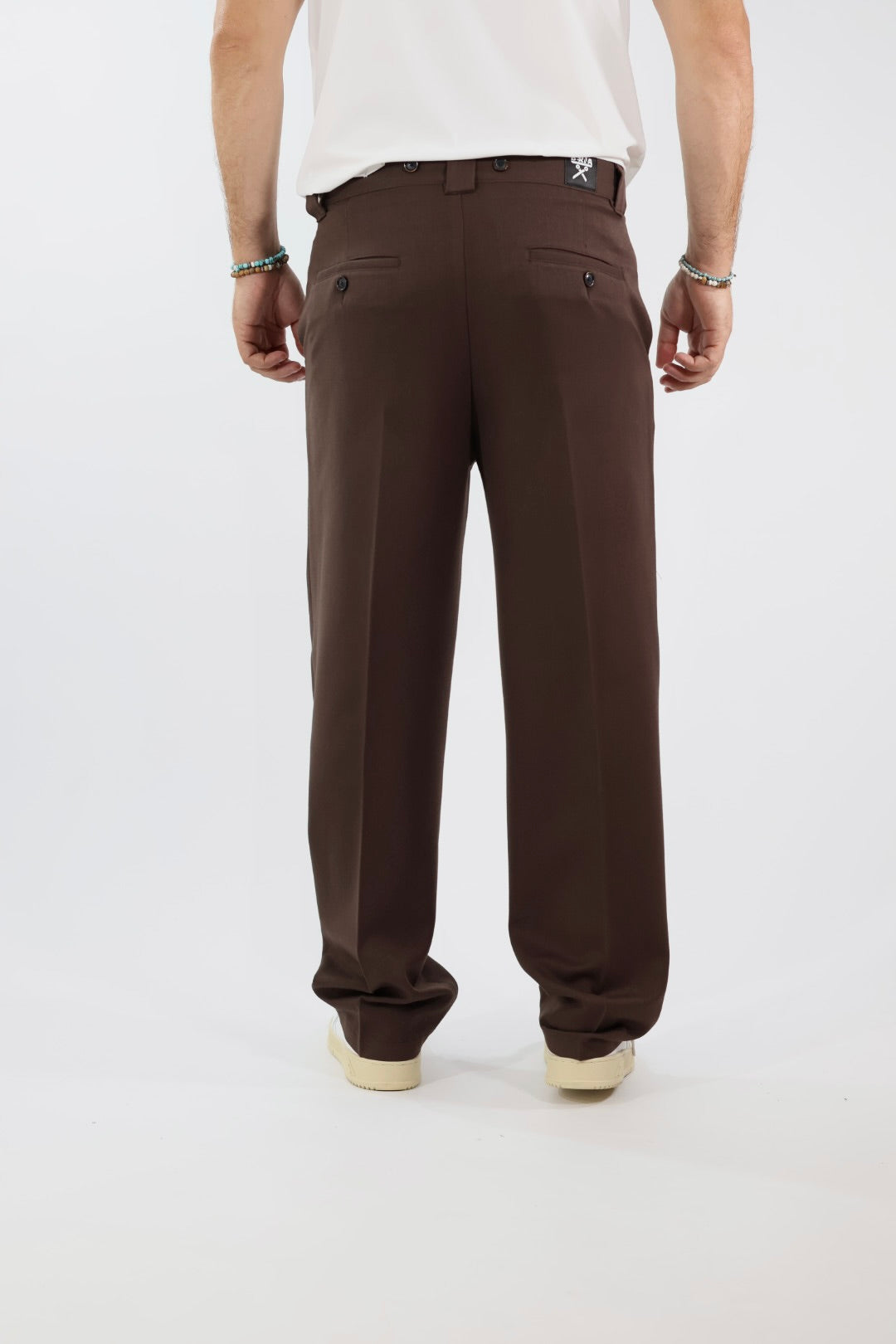 Pantalone straight poliviscosa 470 BERNA