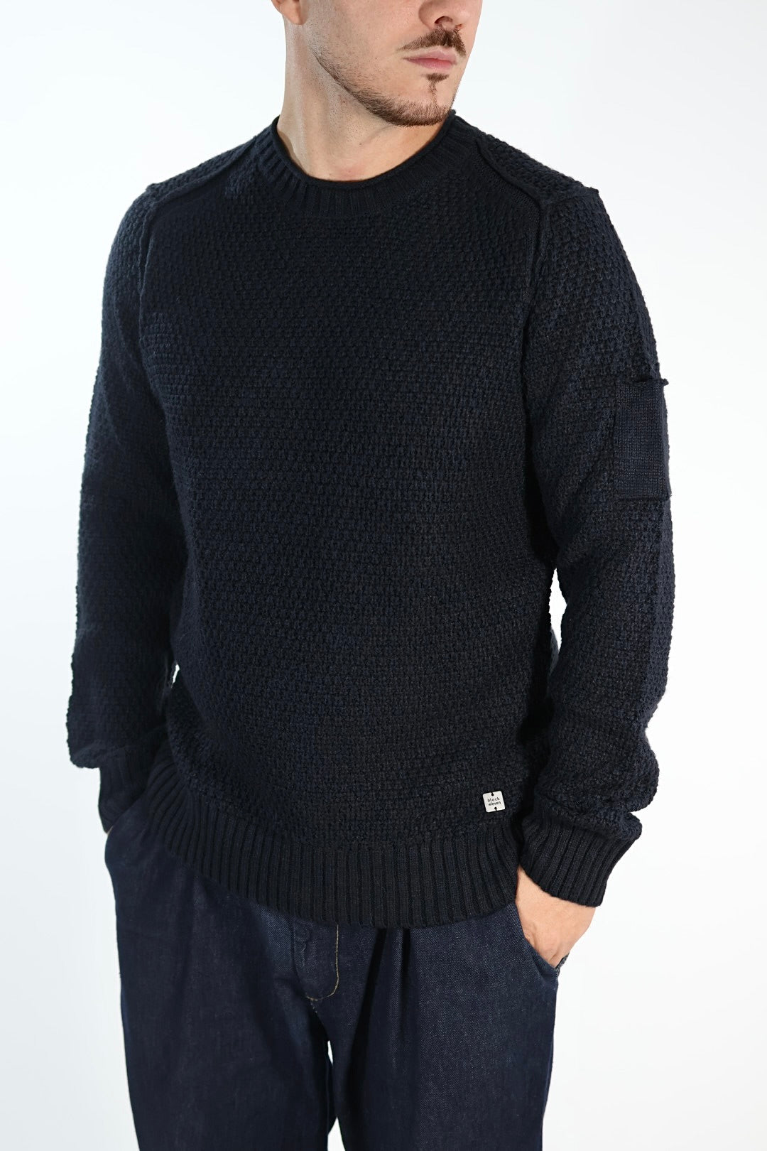 Maglioncino rossi63 girocollo slub  BL11