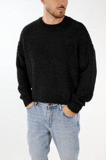 Maglione boucle cropped fit  M65 OVERD