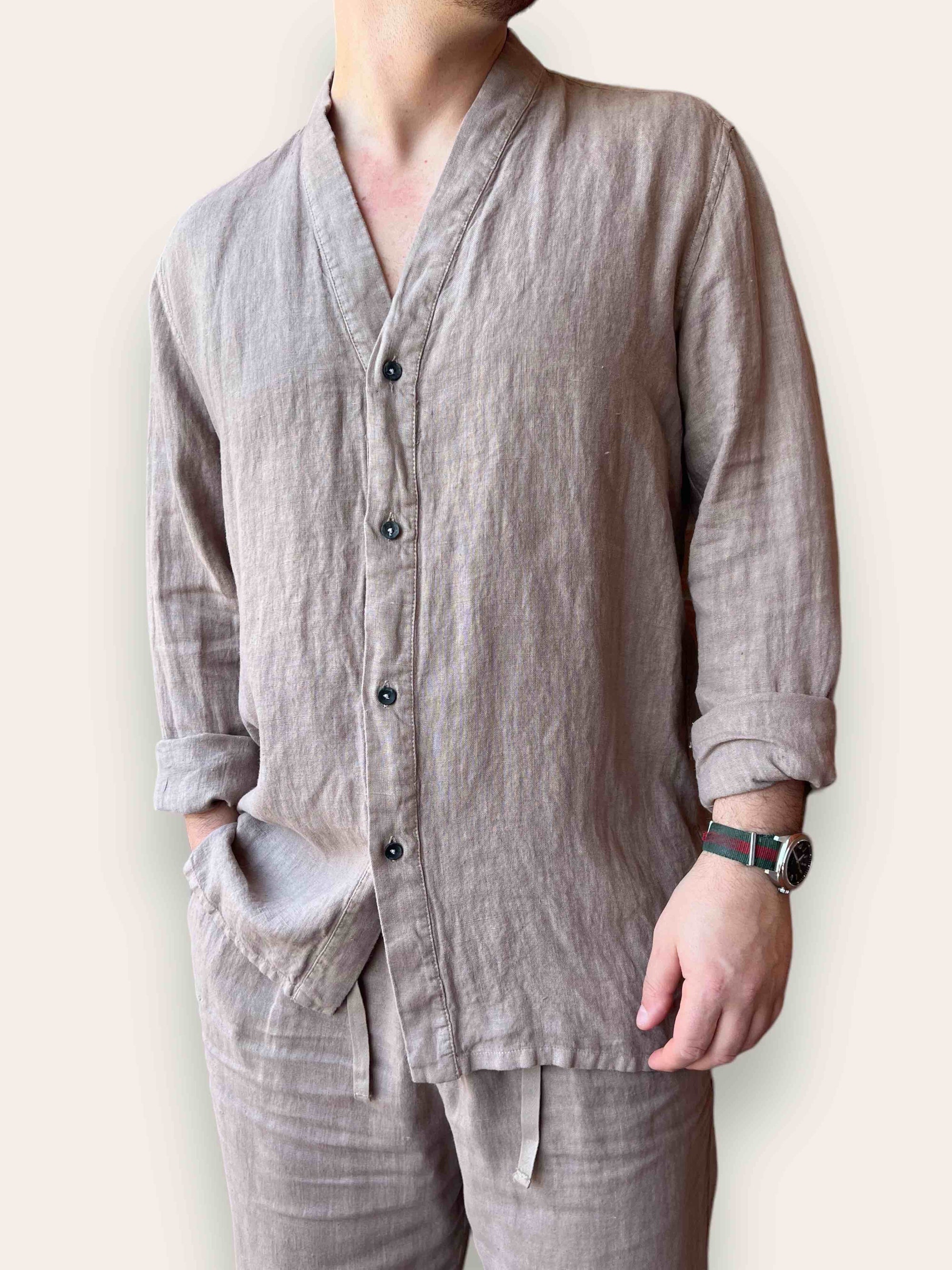 Camicia lino BERNA