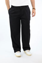 Pantalone japan panno risvolto BLK2210001 BL11