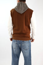 Felpa combinata foulard F81 OVERD
