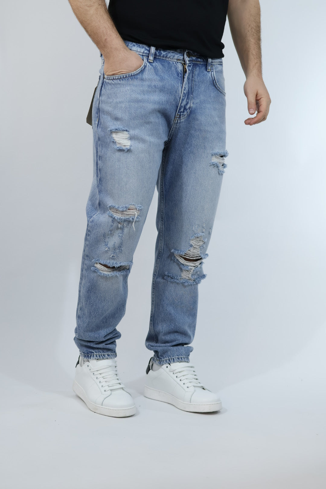 Jeans Yellowstone cropped  fit RAMD52  PONT