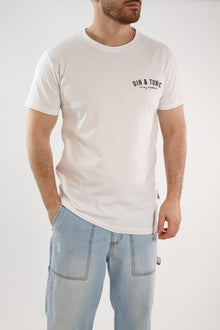 T-shirt ricamo gin & tonic 075 BERNA