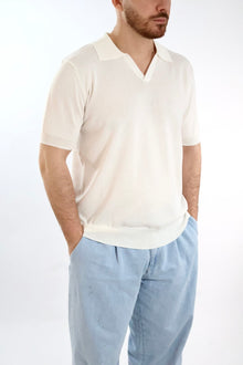 Polo in maglia lino/viscosa 338  LANDEK