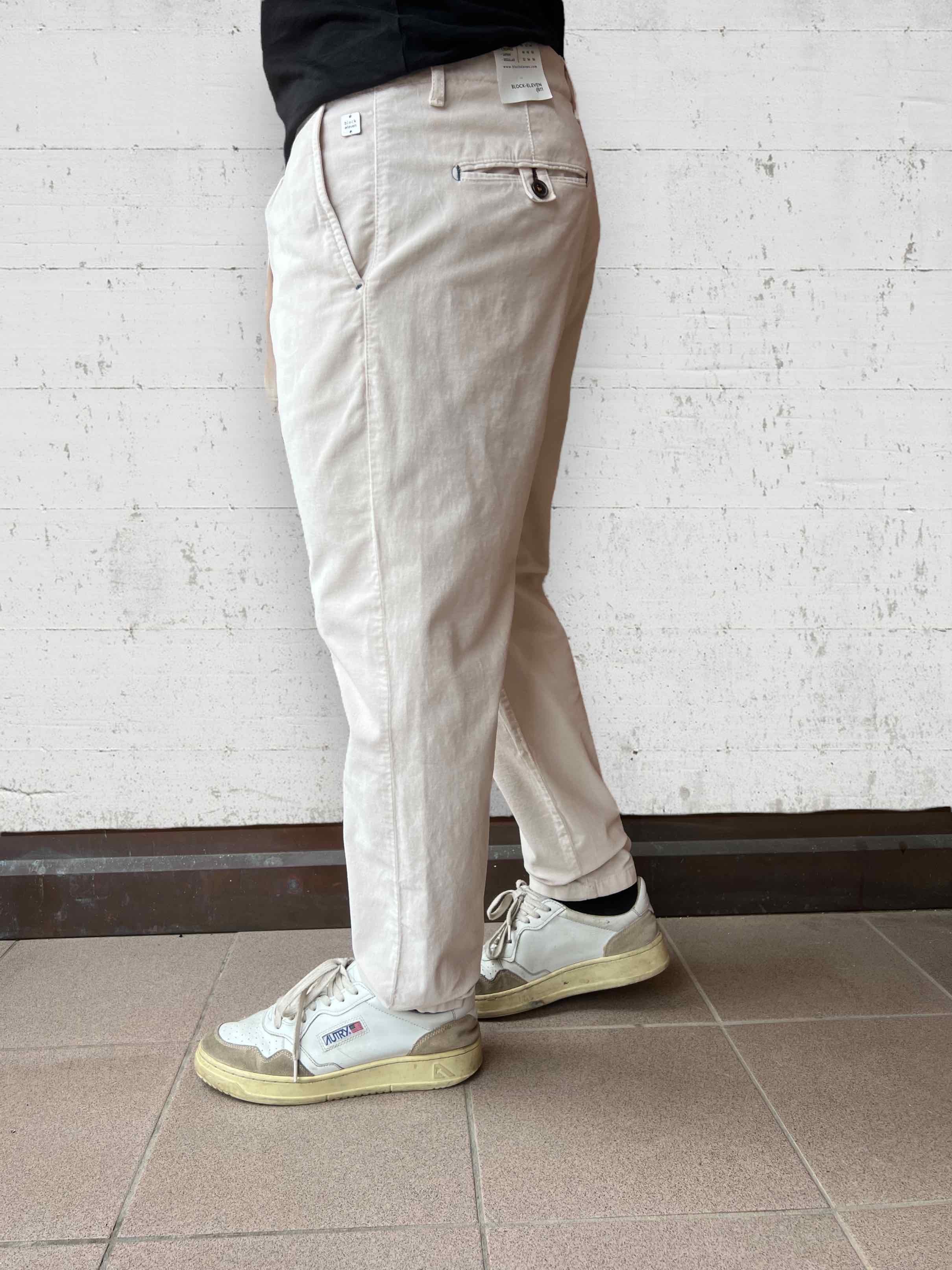 Pantalone velluto liscio BL11