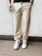 Pantalone cotone/lino BERNA