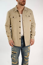 Overshirt cotone ricami 370R GIANNI LUPO