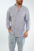 Camicia righe lino RIG6 WHY NOT BRAND