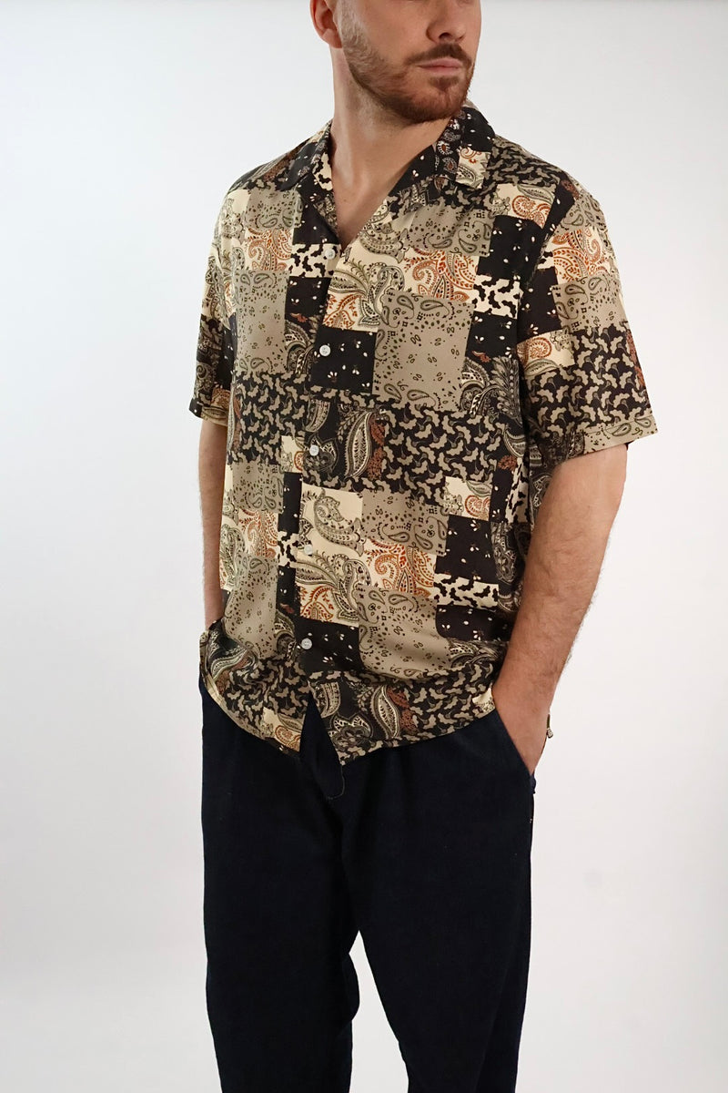 Camicia m/m viscosa bowling X01 EFFEK F**K