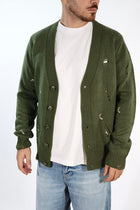 Cardigan 616 strappi misto lana GIANNI LUPO