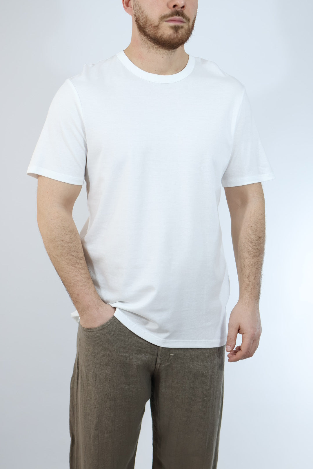 T-shirt seta/cotone basic 044  LANDEK