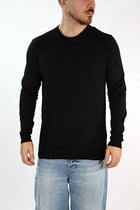 Maglioncino M01 nero paricollo nero OVERD