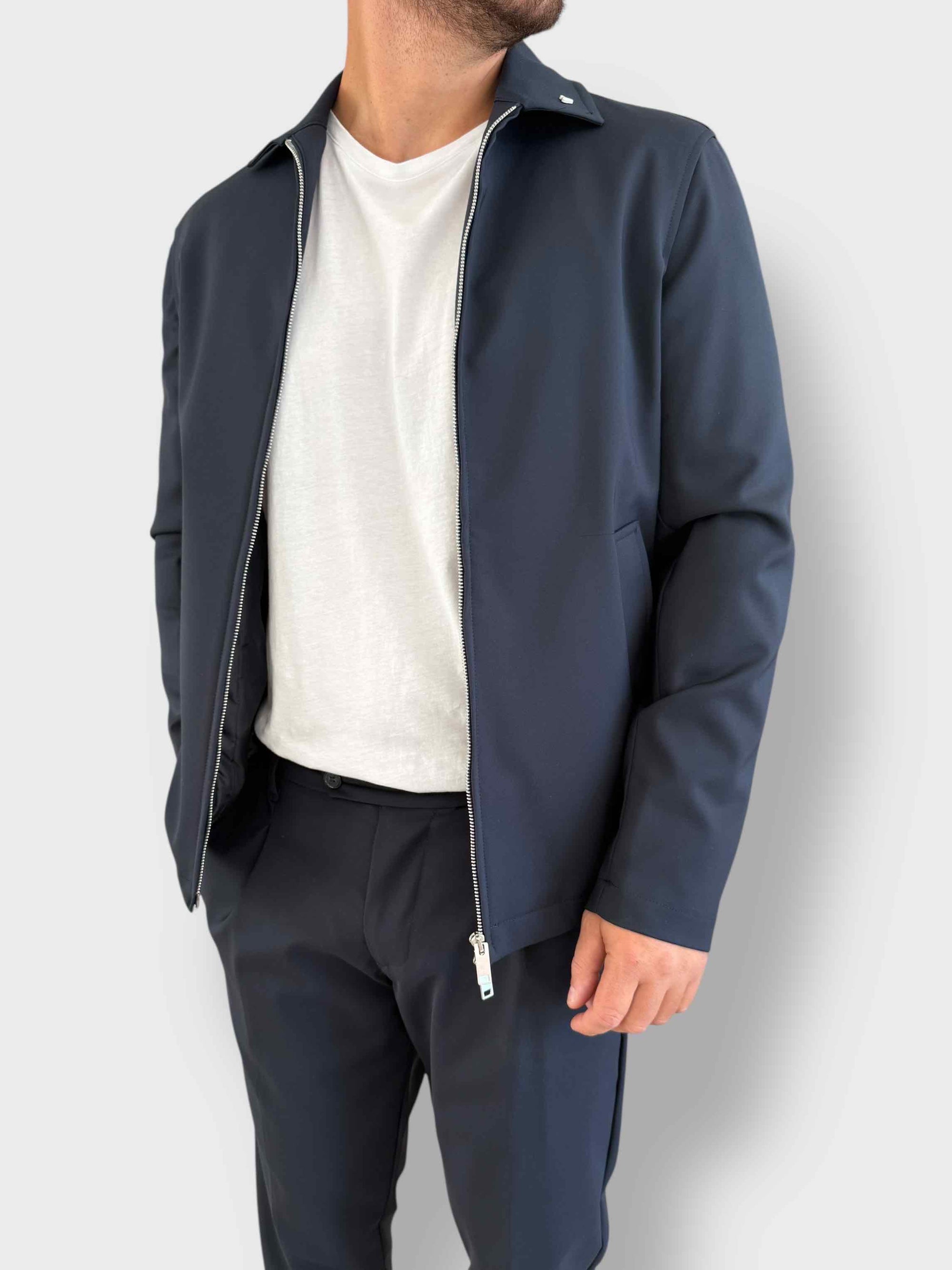 Giacca trapuntata zip 051 BERNA
