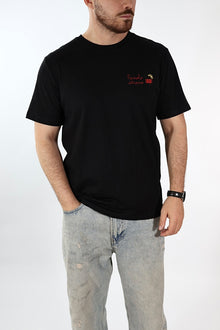 T shirt scritta ricamo 6031 J.W