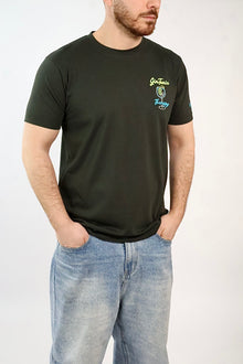 T-shirt ricamo gin tonic therapy  1839 SUPERCULTURE