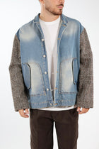Giubbotto denim combinato J84
