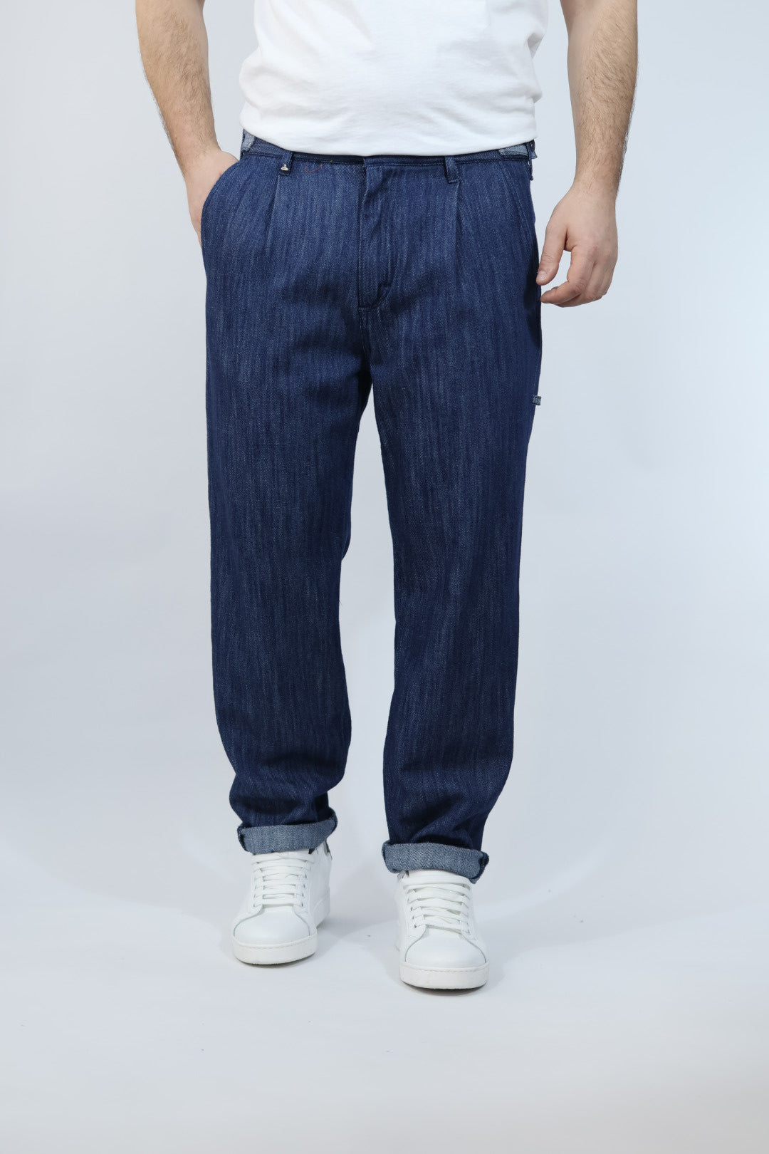Pantalone cropped camp nou 375 BERNA