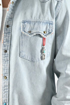 Camicia denim destroy 259 BERNA