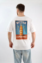 T-shirt stampa bitter  002  BL11