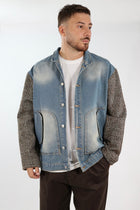 Giubbotto denim combinato J84