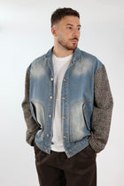 Giubbotto denim combinato J84