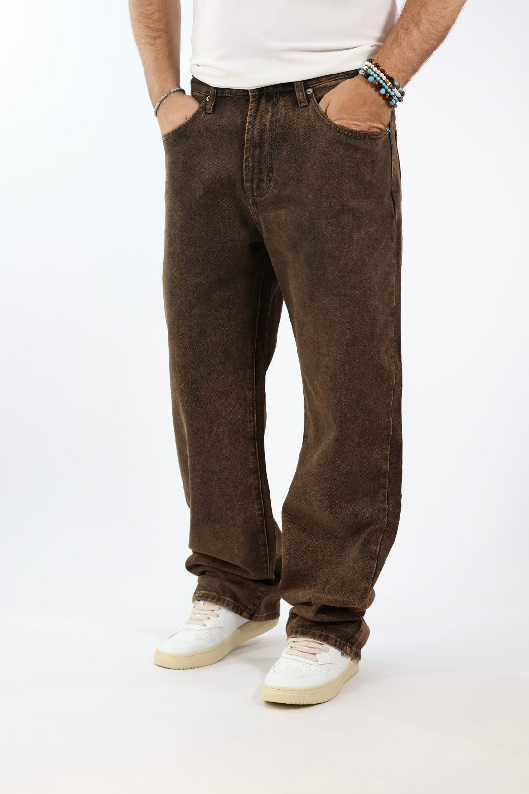 Jeans JAT3 Atlanta brown  WHY NOT BRAND