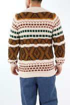 Maglione giro intarsio BW251430 BL11