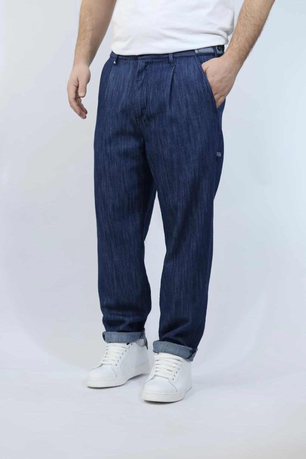 Pantalone cropped camp nou 375 BERNA