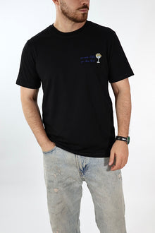 T shirt scritta ricamo 6032 J.W
