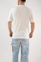 T-shirt in maglia paricollo M11  OVER-D