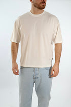 T-shirt misto viscosa cropped  F40 OVER-D