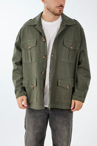 Overshirt cotone stampa J81 OVERD