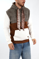 Felpa combinata foulard F81 OVERD