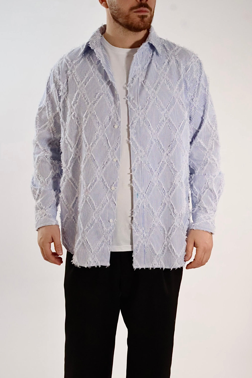 Camicia righe fili 234 BERNA